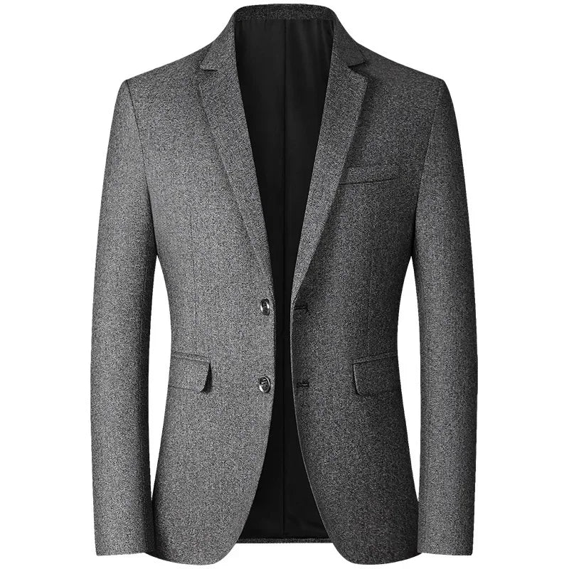 Elegant Turn-Down Collar Blazer