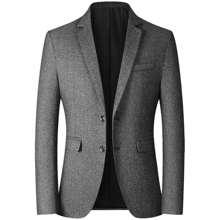 Elegant Turn-Down Collar Blazer