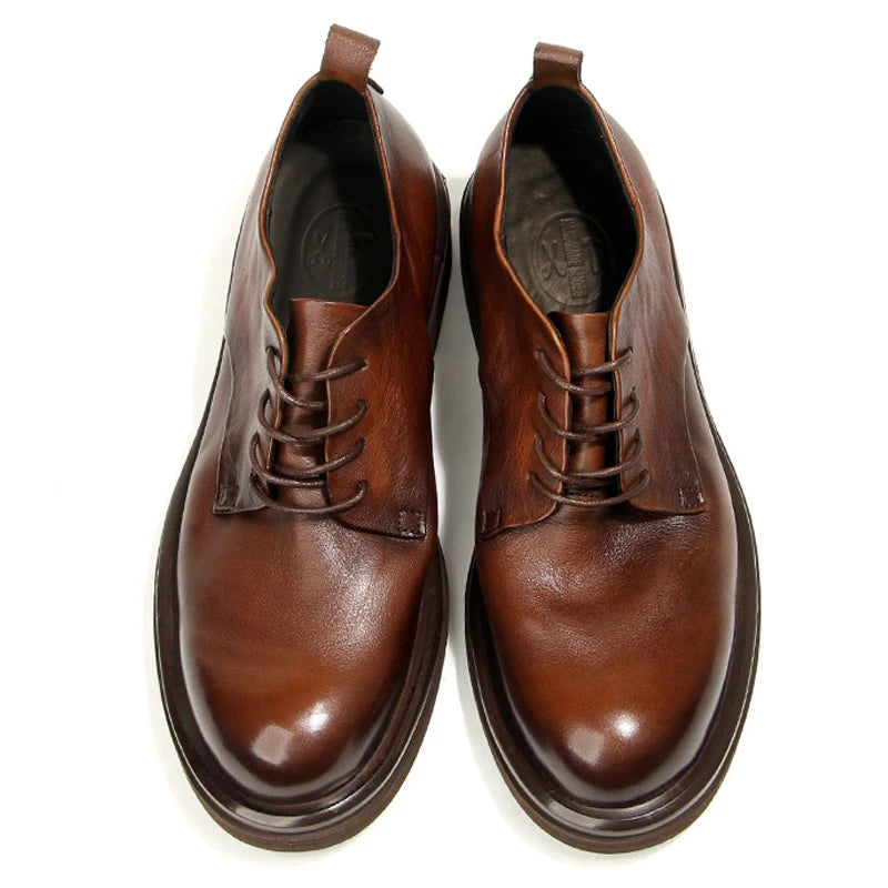 Elegant Genuine Leather Social Shoes