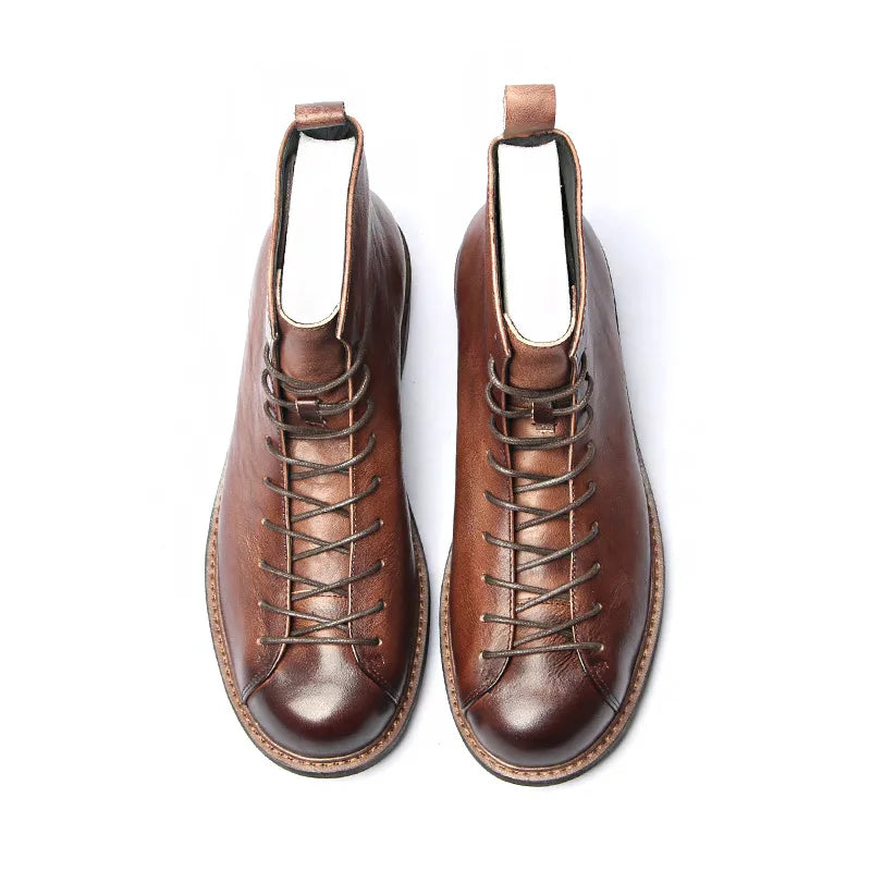 Everyday Real Leather Martin Boots