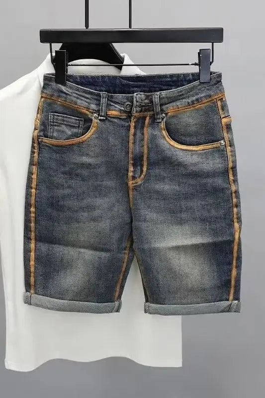 Fashionable Retro Slim Denim Shorts