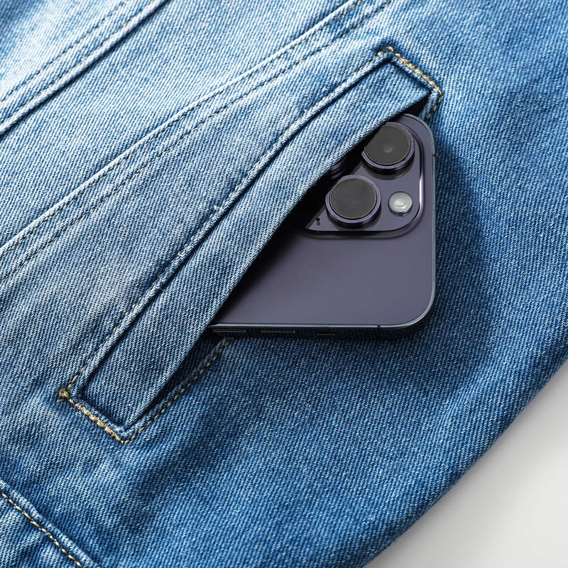 Elegant Denim Jeans Vest