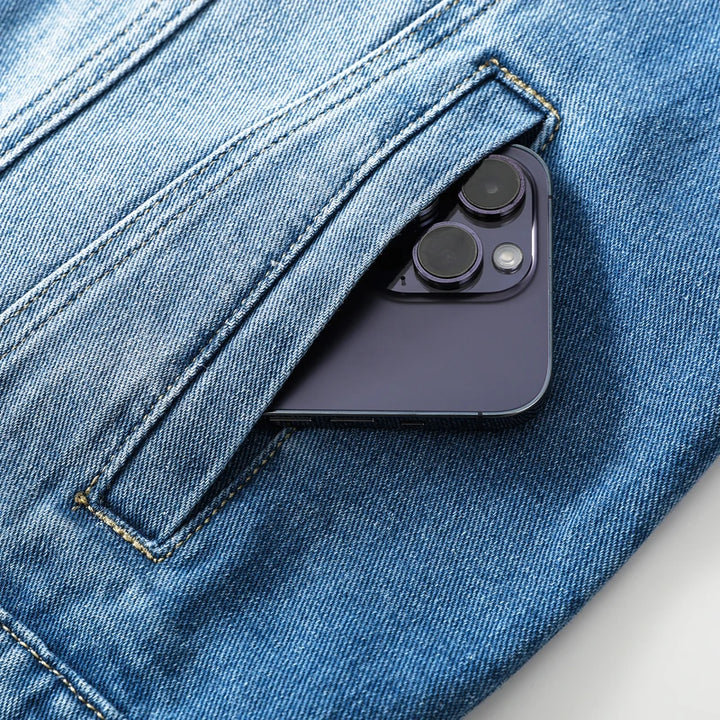 Elegant Denim Jeans Vest