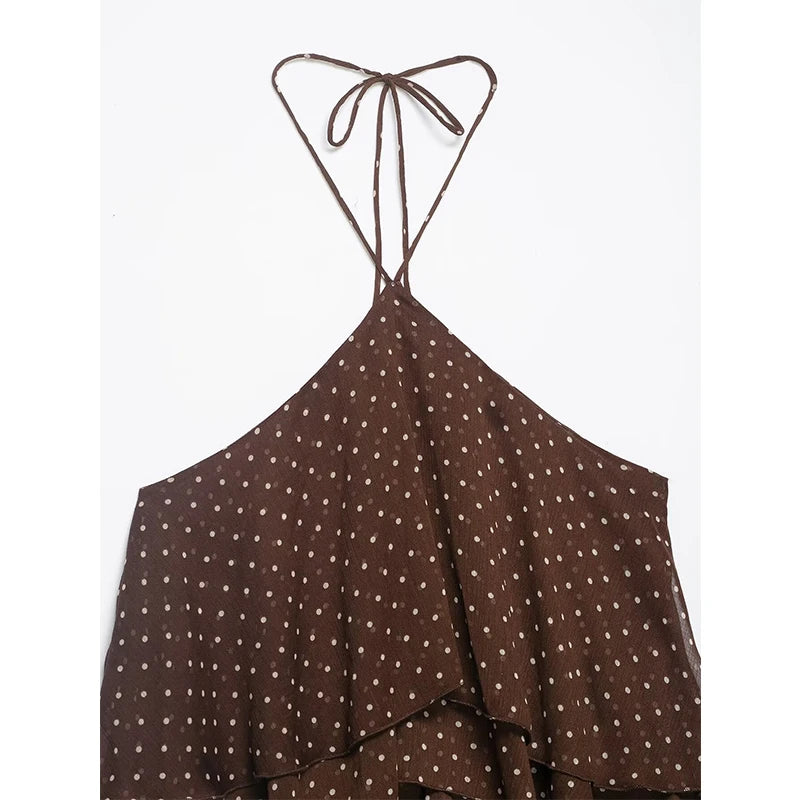 Lovely Ruffle Layered Mini Dress
