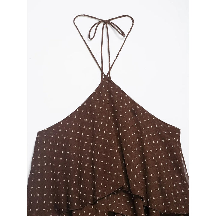 Lovely Ruffle Layered Mini Dress