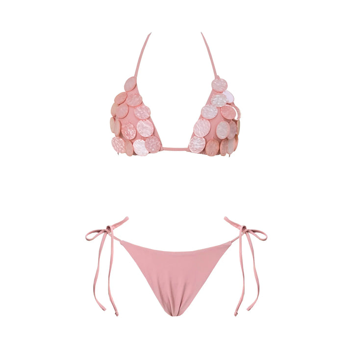 Classic 3Pcs Shell Swimwear
