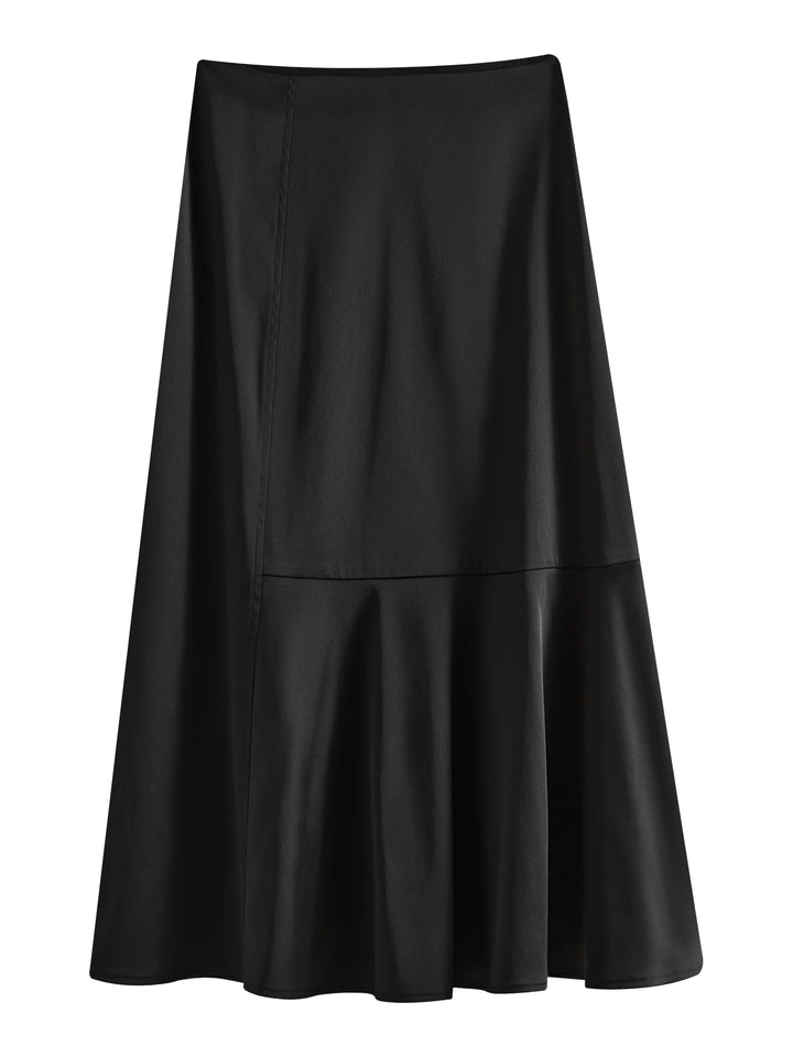 Smart Asymmetric Fishtail Skirt