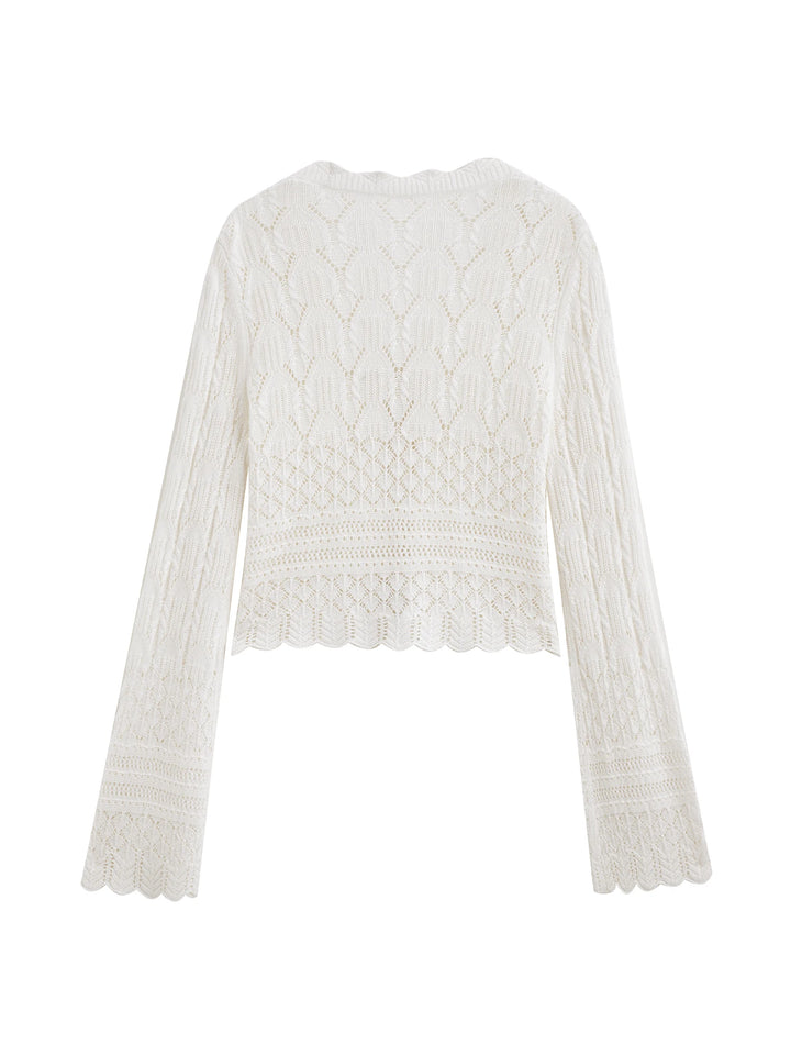 Classic Thin Long Sleeve Cardigan Top