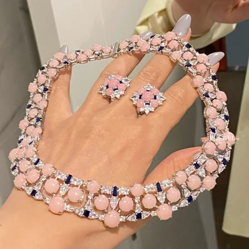 Unique Gemstone Choker Necklace