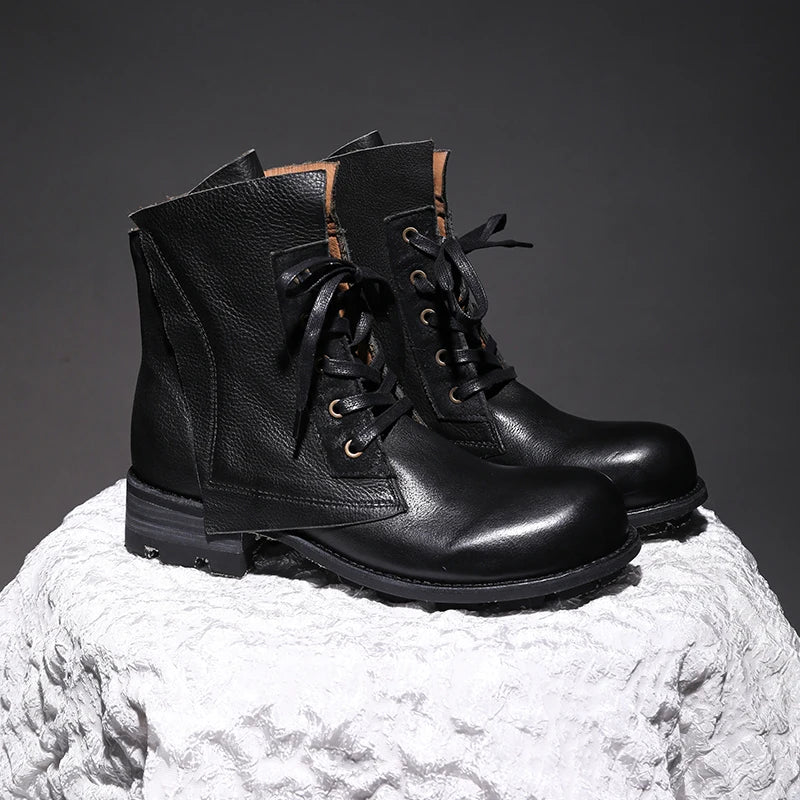 Handcrafted Leather Dress Boots