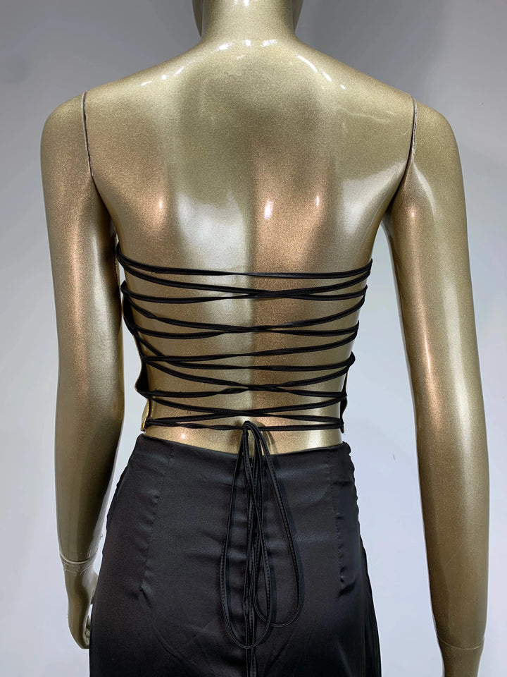 Effortlessly Stylish Two Pieces Maxi Dress