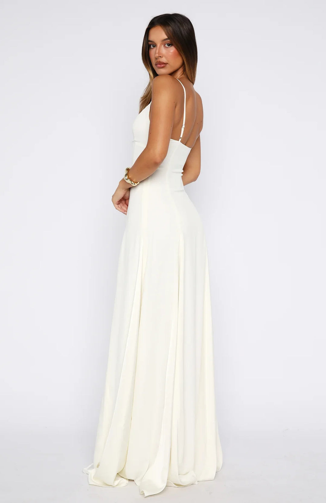 Luxurious Slim Fit Maxi Dress