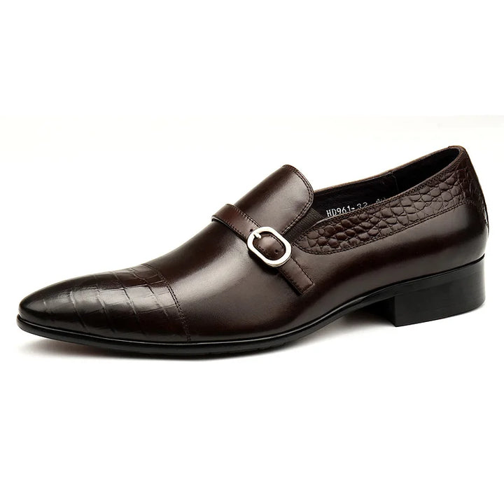 Smart Slip-On Oxford Leather Shoes
