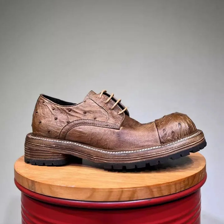 Comfortable Lace-Up Derby Shoes