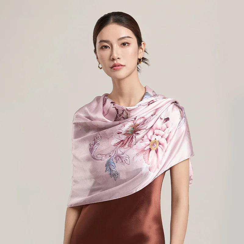 Premium Real Silk Neck-scarf