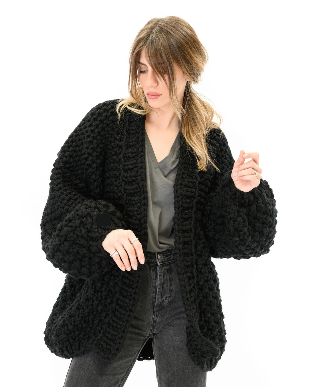 Warm Thick Wool Women's Cardigan