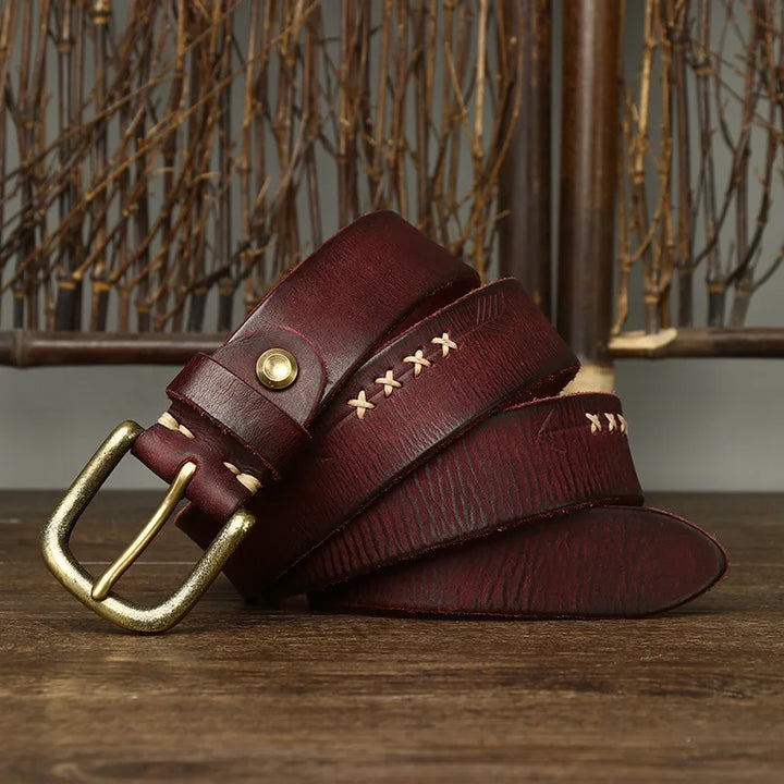 Smart Pure Cowhide Leather Belt