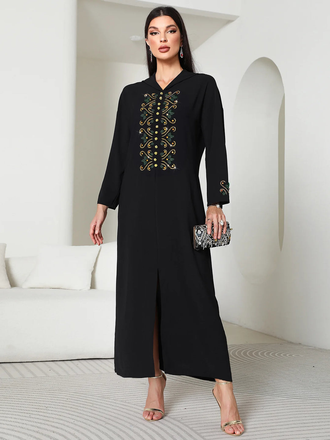 Everyday Hooded Abaya Dress | All For Me Today