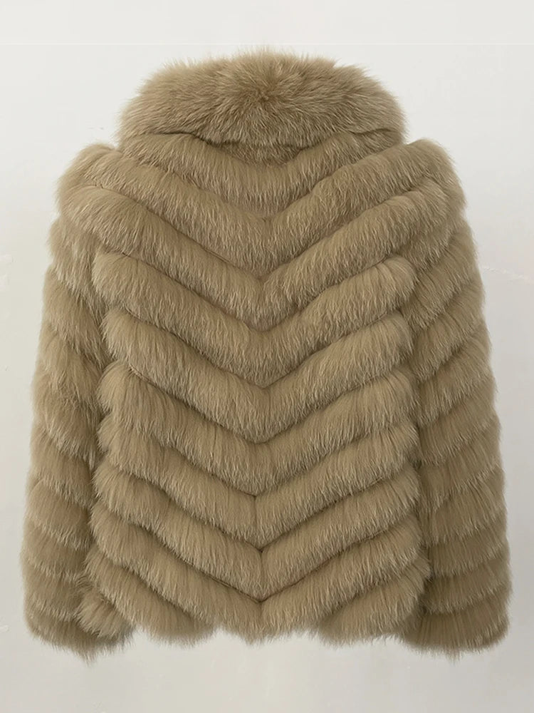 Luxury Real Fur Streetwear Coat