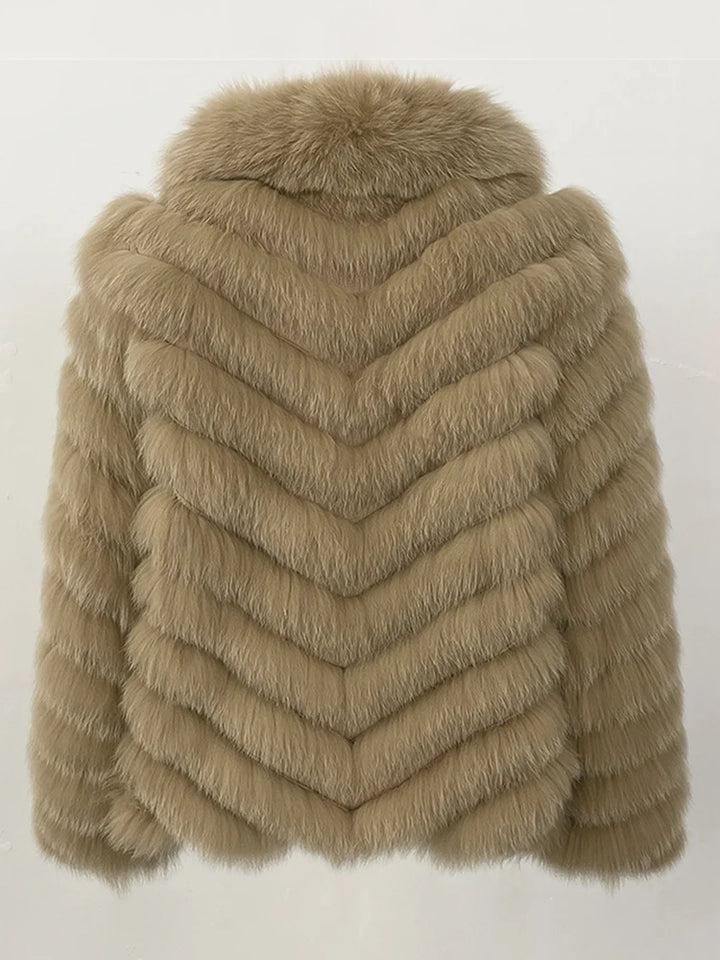 Luxury Real Fur Streetwear Coat
