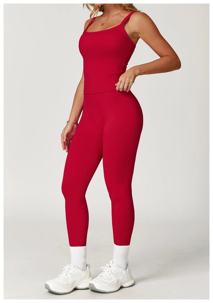 High Waist Fitness Sportswear Set