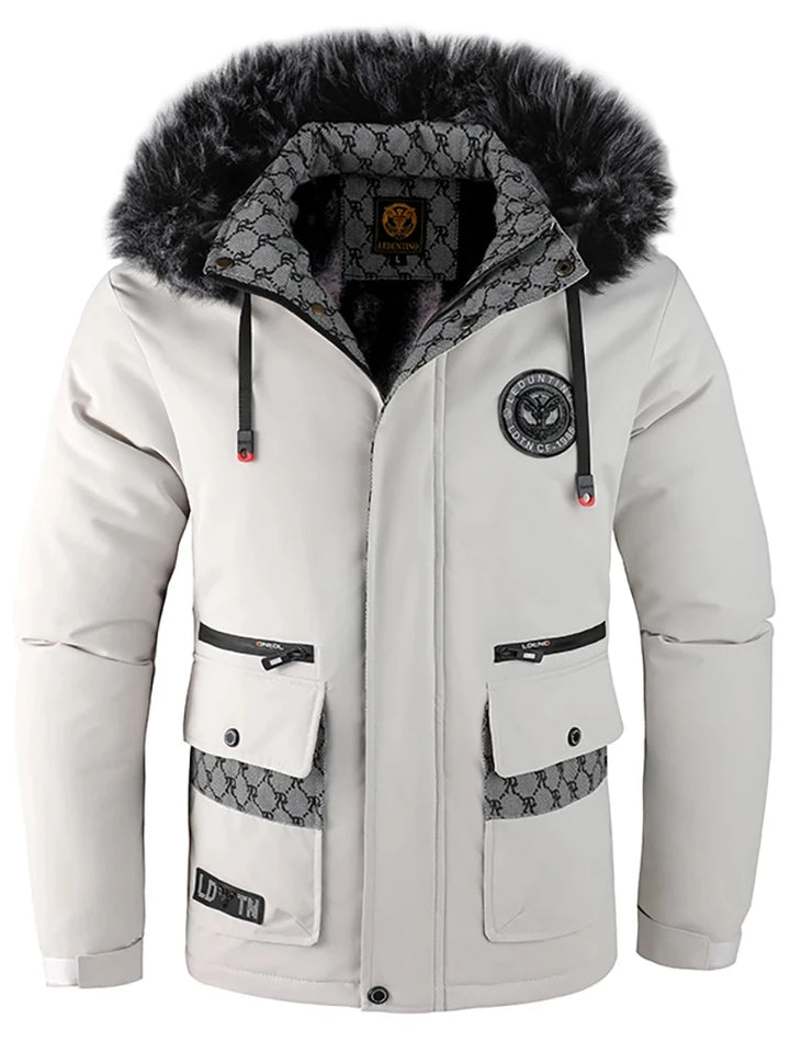 Trendy Warm Parka Hooded Jacket
