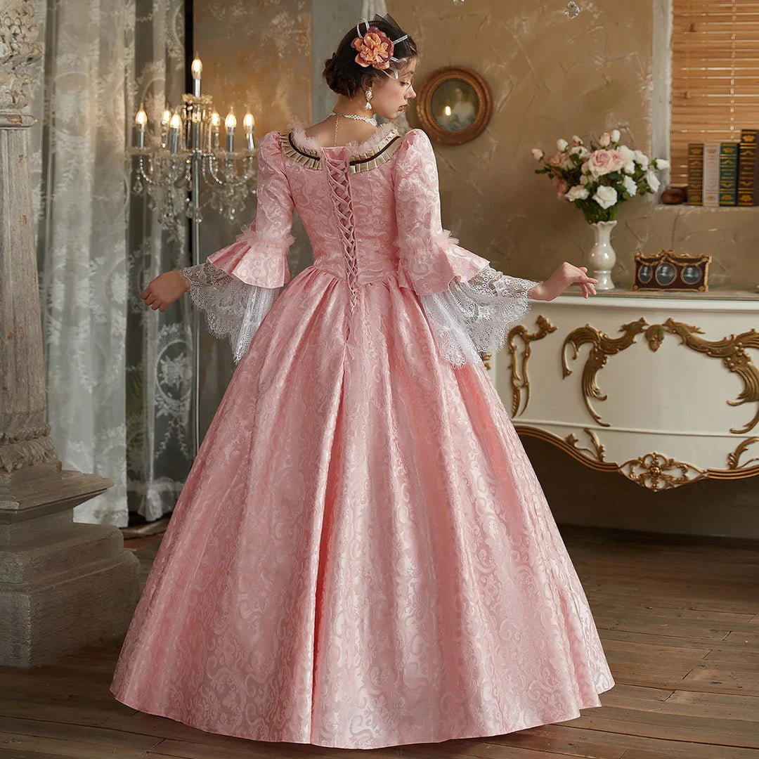 Victorian Style Medieval Court Evening Gown