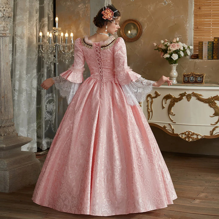 Victorian Style Medieval Court Evening Gown
