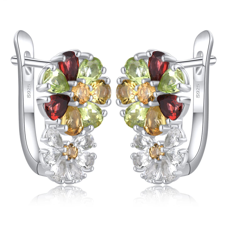 Exquisite Genuine Birthstone Earrings