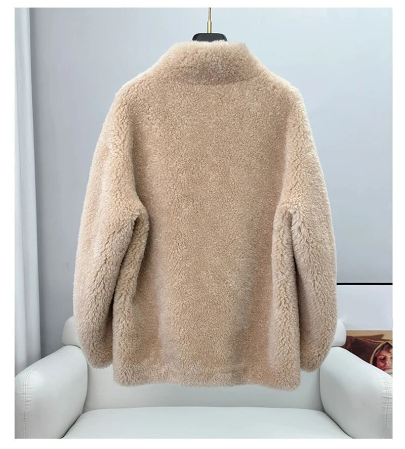 Sweet Sheep Shearling Warm Coat