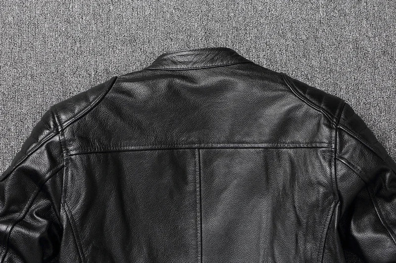 Attractive Cowhide Leather Motorcycle Jacket