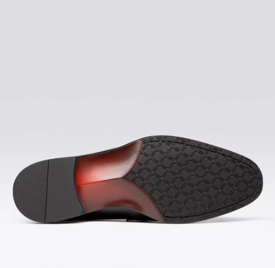 High-end Hand-Polished Real Leather Loafers