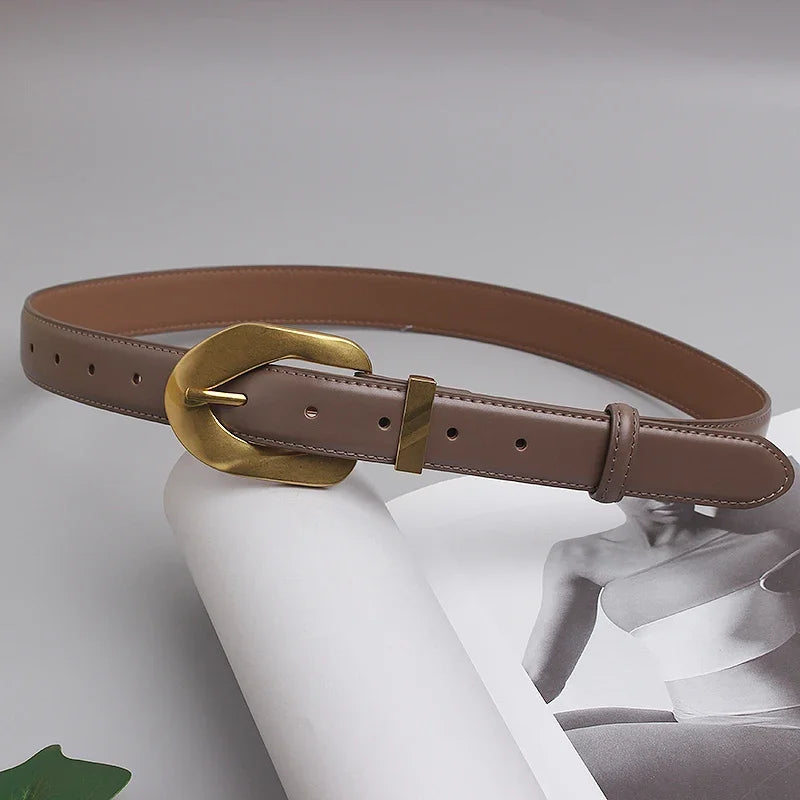 Vintage Durable Genuine Leather Belt
