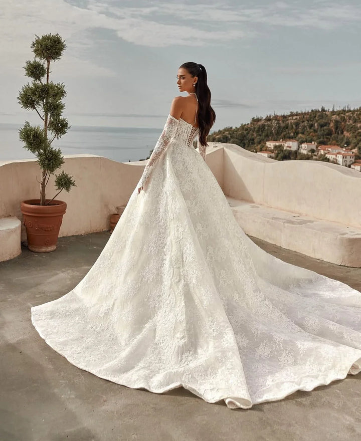 Majestic Estilo Lace Princess Bridal Gown