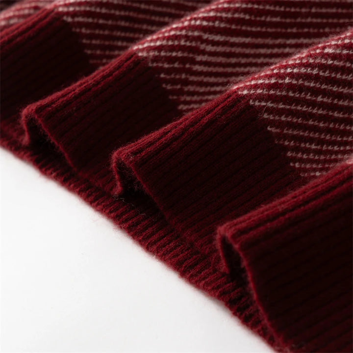 Luxurious Round Neck Pure Cashmere Sweater