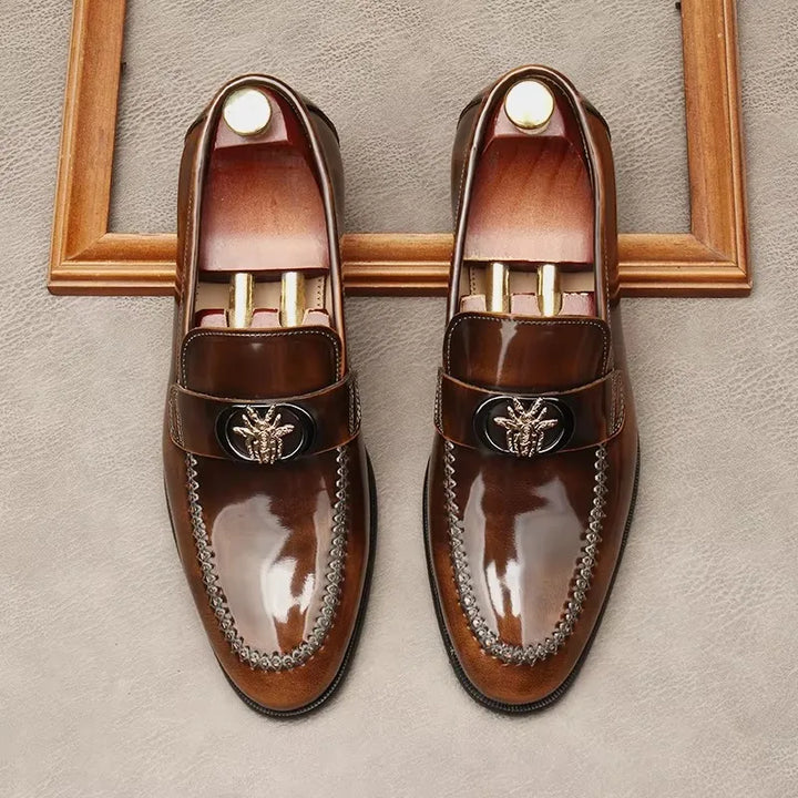 Premium Glossy Patent Dress Shoes