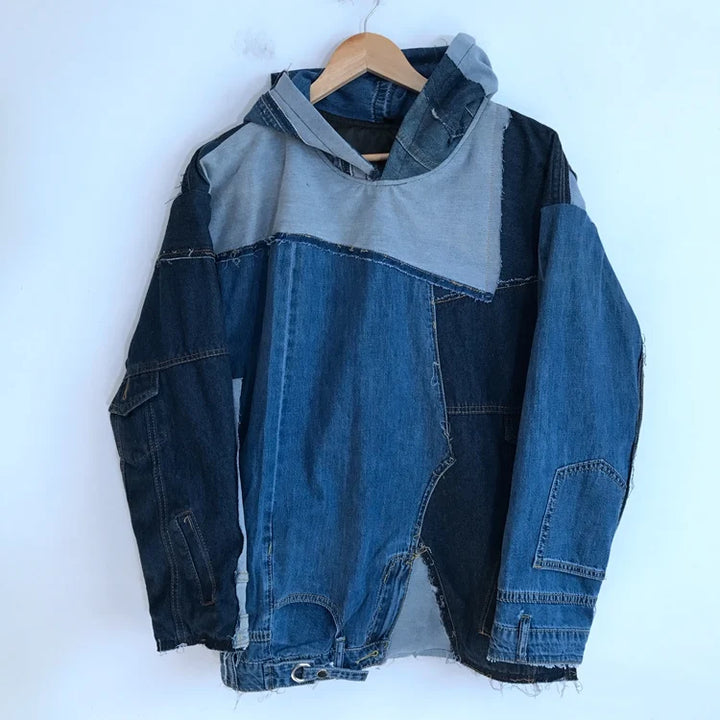 Hi Street Oversized Men's Hip Hop Hoodie