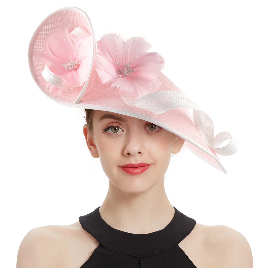 Unique Derby Sinamay Hat