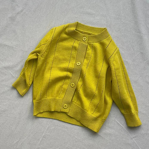 Elegant Toddler Baby Girl Knitting Cardigan