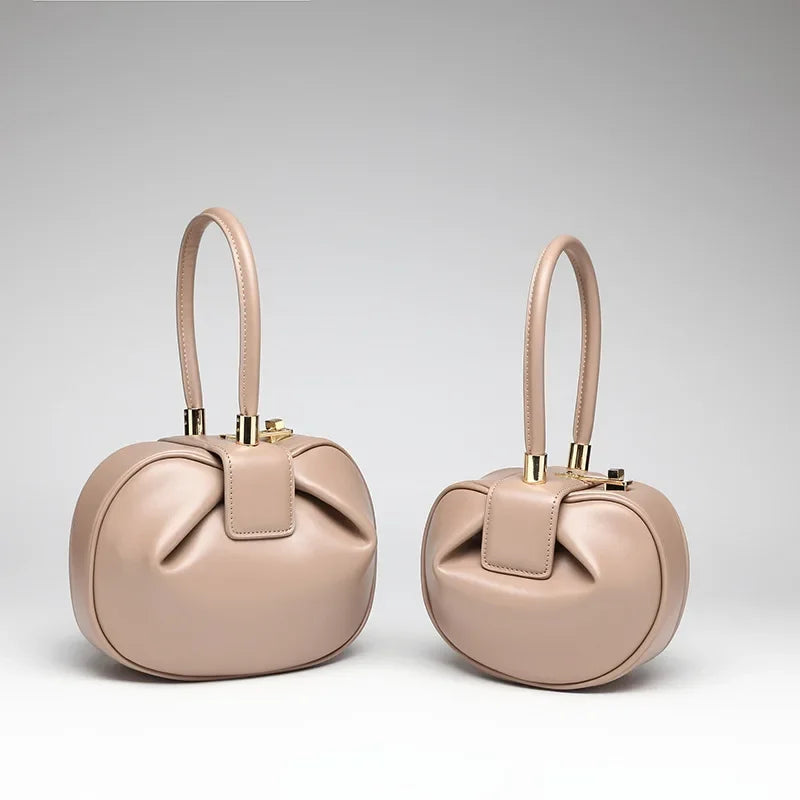 Elegant Small Round Dumpling Bag