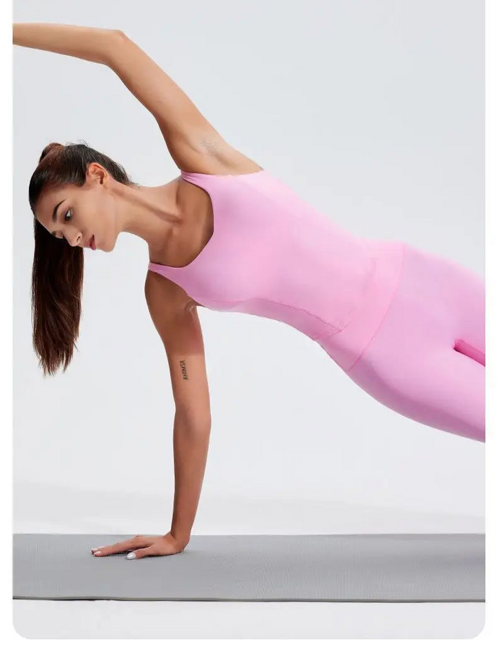 Fixed Padding Women's Workout Tank Tops