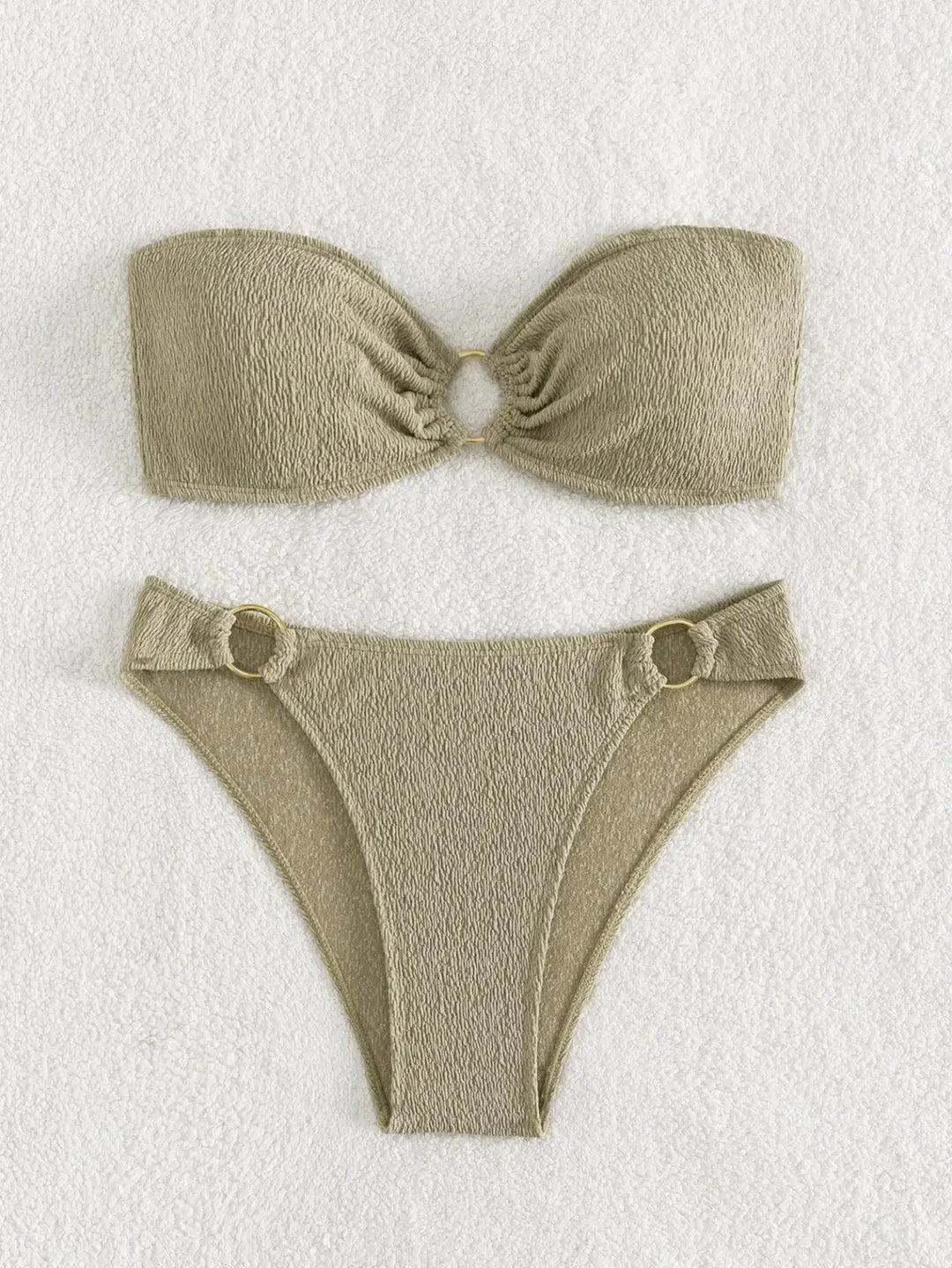 Light Luxury Metal Ring Swimsuit