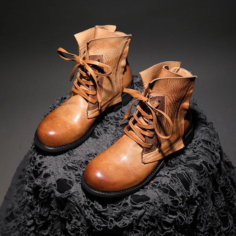 Handcrafted Leather Dress Boots