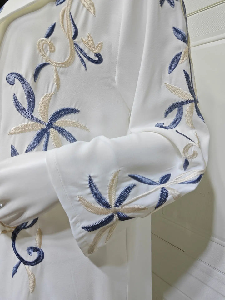 Luxurious Front Open Kaftan Dress