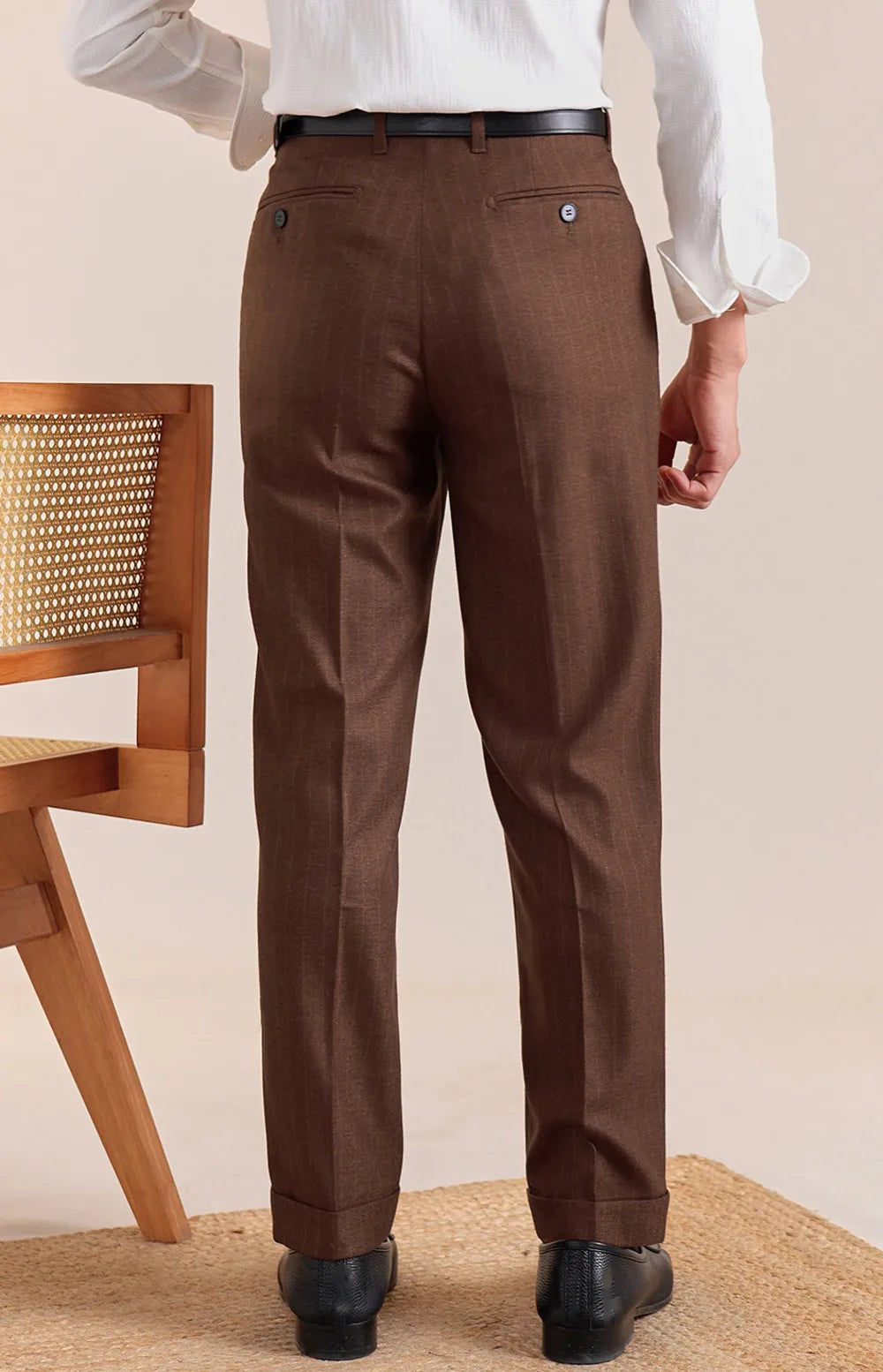 Straight Fit Gentlemen Business Pants