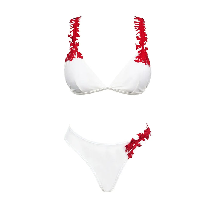 Stylish Hollow Laser Cut Bikini Set