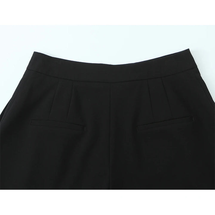 Classic Lace Trim High Waist Shorts