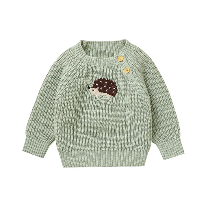 Adorable Knitted Kid's Pullover Sweaters