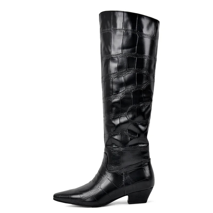 Stylish Pointed Toe Cowgirl Boots
