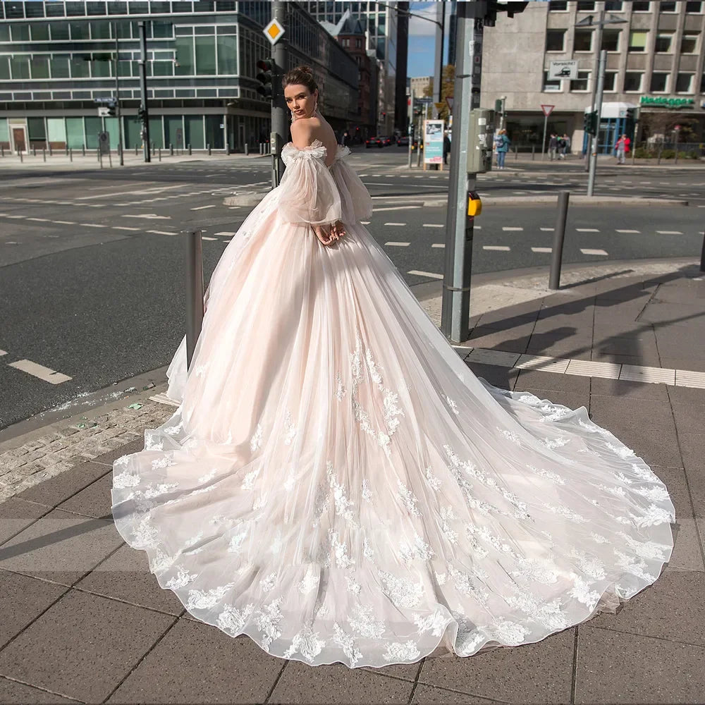 Romantic Ball Gown Wedding Dress